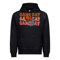 Black game day game day game day basketball Urban Hoodie - HowdyJamesFarm