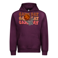 Mauve Wine game day game day game day basketball Urban Hoodie - HowdyJamesFarm