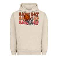Pigment French Oak game day game day game day basketball Urban Hoodie - HowdyJamesFarm