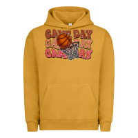 Pigment Peanut Butter game day game day game day basketball Urban Hoodie - HowdyJamesFarm