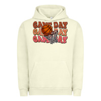 Pigment Pistachio game day game day game day basketball Urban Hoodie - HowdyJamesFarm