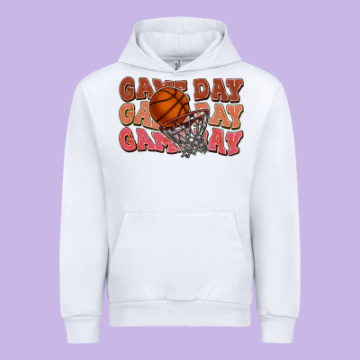 Game Day Game Day Game Day Basketball Urban Hoodie Designed By Howdyjamesfarm
