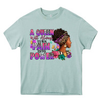 Arona A queen will always turn pain into power Heavy Core Tee - RanaPortraitStore