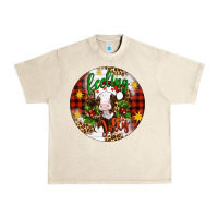 Sandshell Christmas feeling jolly cow ornament Urban Heavy Tee - Artiststas