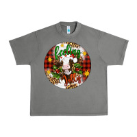 Tornado Christmas feeling jolly cow ornament Urban Heavy Tee - Artiststas