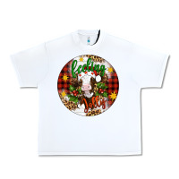 White Christmas feeling jolly cow ornament Urban Heavy Tee - Artiststas