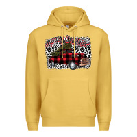 Antique Gold merryy christmas truck Premium Hoodie - Bettercallsaul