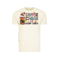 Vintage Arctic coffee chaos and candy canes Vintage Tee - AdoDesignShop