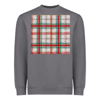 Storm christmas plaid seamless pattern Heavyweight Sweatshirt - BundleAndBundleShop