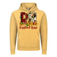 Vintage Mustard christmas rn registered nurse Vintage Hoodie - FaDigitalArtStudio