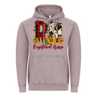 Vintage Zinc christmas rn registered nurse Vintage Hoodie - FaDigitalArtStudio