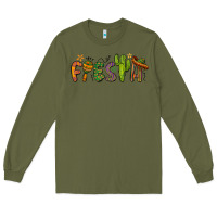 Army Green fiesta cinco de mayo Long Sleeve Tee - BarkalooDesign