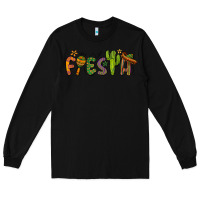 Black fiesta cinco de mayo Long Sleeve Tee - BarkalooDesign