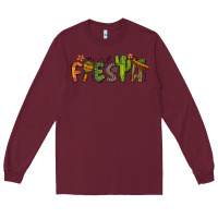 Burgundy fiesta cinco de mayo Long Sleeve Tee - BarkalooDesign