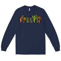 Navy fiesta cinco de mayo Long Sleeve Tee - BarkalooDesign