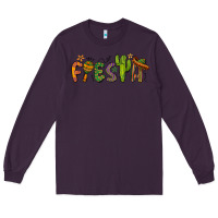 Plum fiesta cinco de mayo Long Sleeve Tee - BarkalooDesign