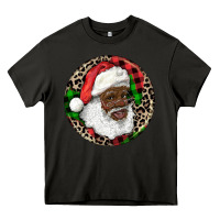 Asphalt Afro Santa Christmas Heavy Core Tee - RanaPortraitStore