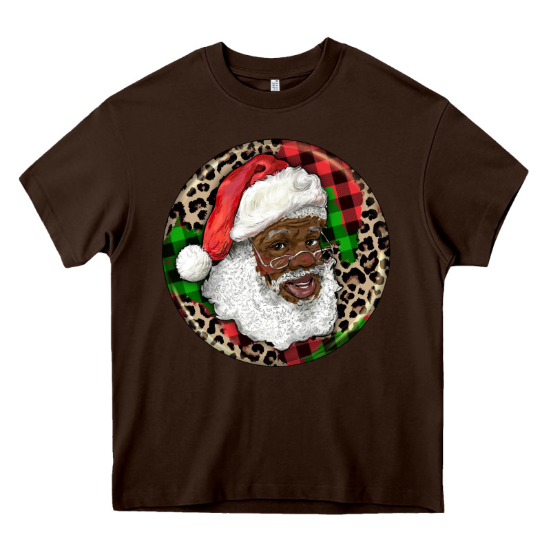 Afro Santa Christmas Heavy Core Tee by RanaPortraitStore | Teevron