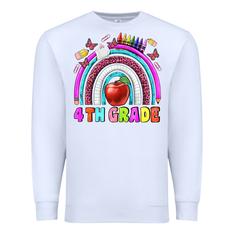 4 Th  Grade Premium Sweatshirt by BundleAndBundleShop | Teevron