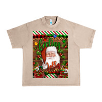 French Oak Christmas Feeling Jolly Santa Urban Heavy Tee - Artiststas