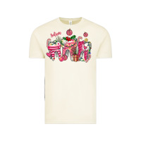 Vintage Arctic pink christmas teeth Vintage Tee - AdoDesignShop