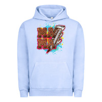 Pigment Grape Ice Mama Football lightning bolt Urban Hoodie - HowdyJamesFarm