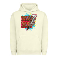 Pigment Pistachio Mama Football lightning bolt Urban Hoodie - HowdyJamesFarm