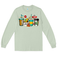 Matcha school bus driver coffee cups Long Sleeve Tee - Jasminsmagicworld