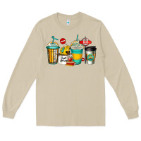 Mushroom school bus driver coffee cups Long Sleeve Tee - Jasminsmagicworld