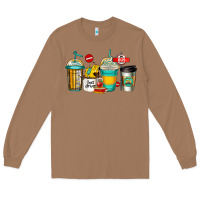 Toasted Coconut school bus driver coffee cups Long Sleeve Tee - Jasminsmagicworld