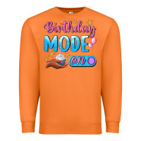 Carrot Birthday Mode On Premium Sweatshirt - BundleAndBundleShop