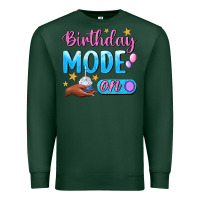 Sports Green Birthday Mode On Premium Sweatshirt - BundleAndBundleShop