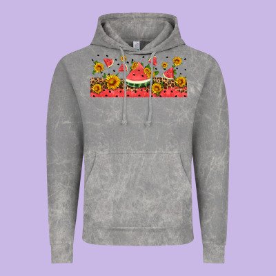 Watermelon Libbey Cup Vintage Hoodie Designed By Hra Design Shop