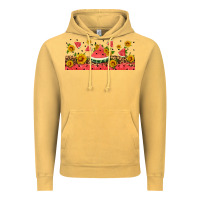 Vintage Mustard watermelon libbey cup Vintage Hoodie - HRA Design Shop