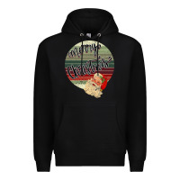Black retro merry christmas Premium Hoodie - Bettercallsaul