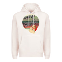 Pale Pink retro merry christmas Premium Hoodie - Bettercallsaul