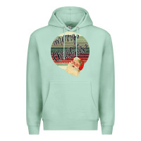 Seafoam retro merry christmas Premium Hoodie - Bettercallsaul