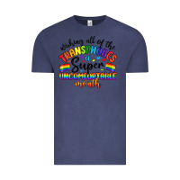 Vintage Denim wishing all of the transphobes uncomfortable month Vintage Tee - Artiststas