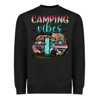 Black camping vibes Heavyweight Sweatshirt - JahusDesignShop