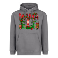 Storm Christmas Mama Elf Heavyweight Hoodie - BundleAndBundleShop
