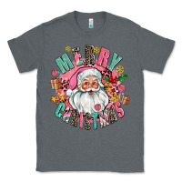 Charcoal Heather merry christmas santa Classic Tee - AdoDesignShop