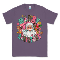 Lavender merry christmas santa Classic Tee - AdoDesignShop