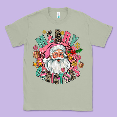 Merry Christmas Santa Classic Tee Designed By Adodesignshop