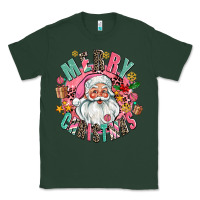Sports Green merry christmas santa Classic Tee - AdoDesignShop