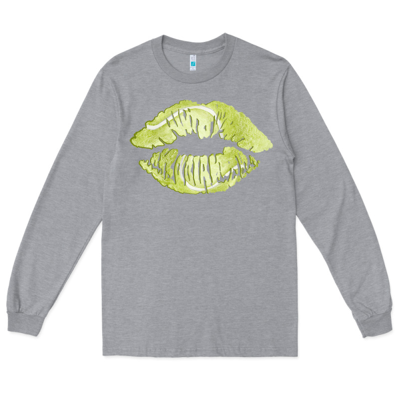 Tennis Lips Long Sleeve Tee by AdoDesignShop | Teevron