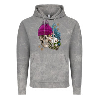 Cloud Rock winter skeleton skull Vintage Hoodie - FaDigitalArtStudio