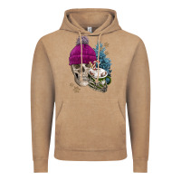 Vintage Coffee winter skeleton skull Vintage Hoodie - FaDigitalArtStudio