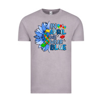 Vintage Zinc in april we wear blue sunflower Vintage Tee - Artiststas
