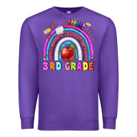 Purple 3 rd grade Premium Sweatshirt - BundleAndBundleShop