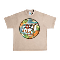 French Oak cozy vibes earrings Urban Heavy Tee - BundleAndBundleShop